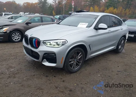 2021 BMW X4 M40I z USA, uszkodzony, nr VIN 5UX2V5C06M9E04474
